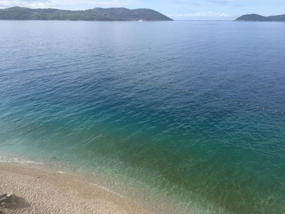 Ausblick Strand Sun Gardens Dubrovnik
