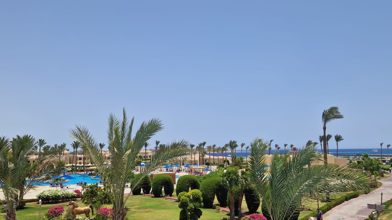 Ausblick Cleopatra Luxury Resort Makadi Bay
