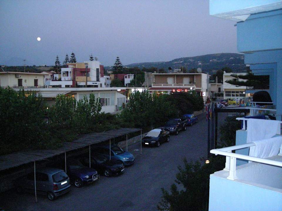 Blick vom Balkon Richtung Stadt Hotel Kathrin Beach