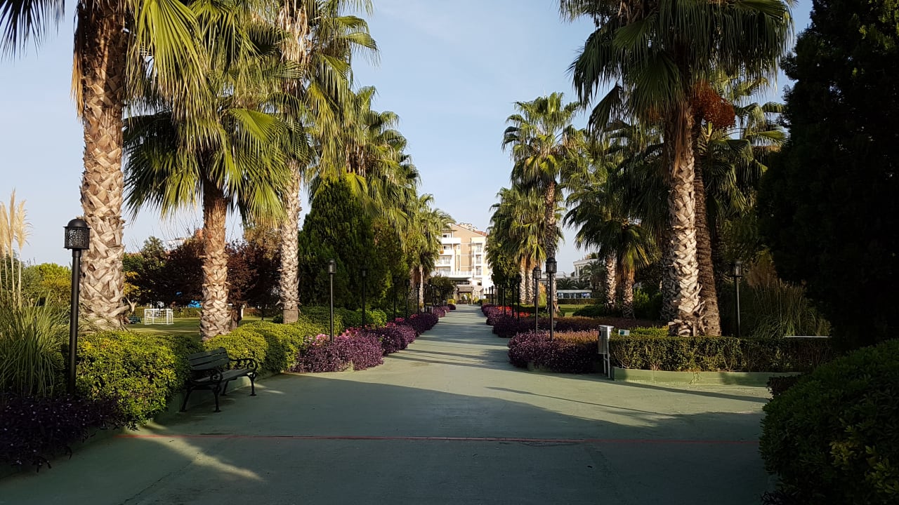 Gartenanlage Trendy Aspendos Beach Hotel