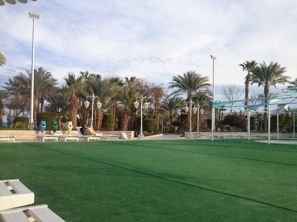 Schöne, gepflegte Gartenanlage The Grand Hotel Hurghada