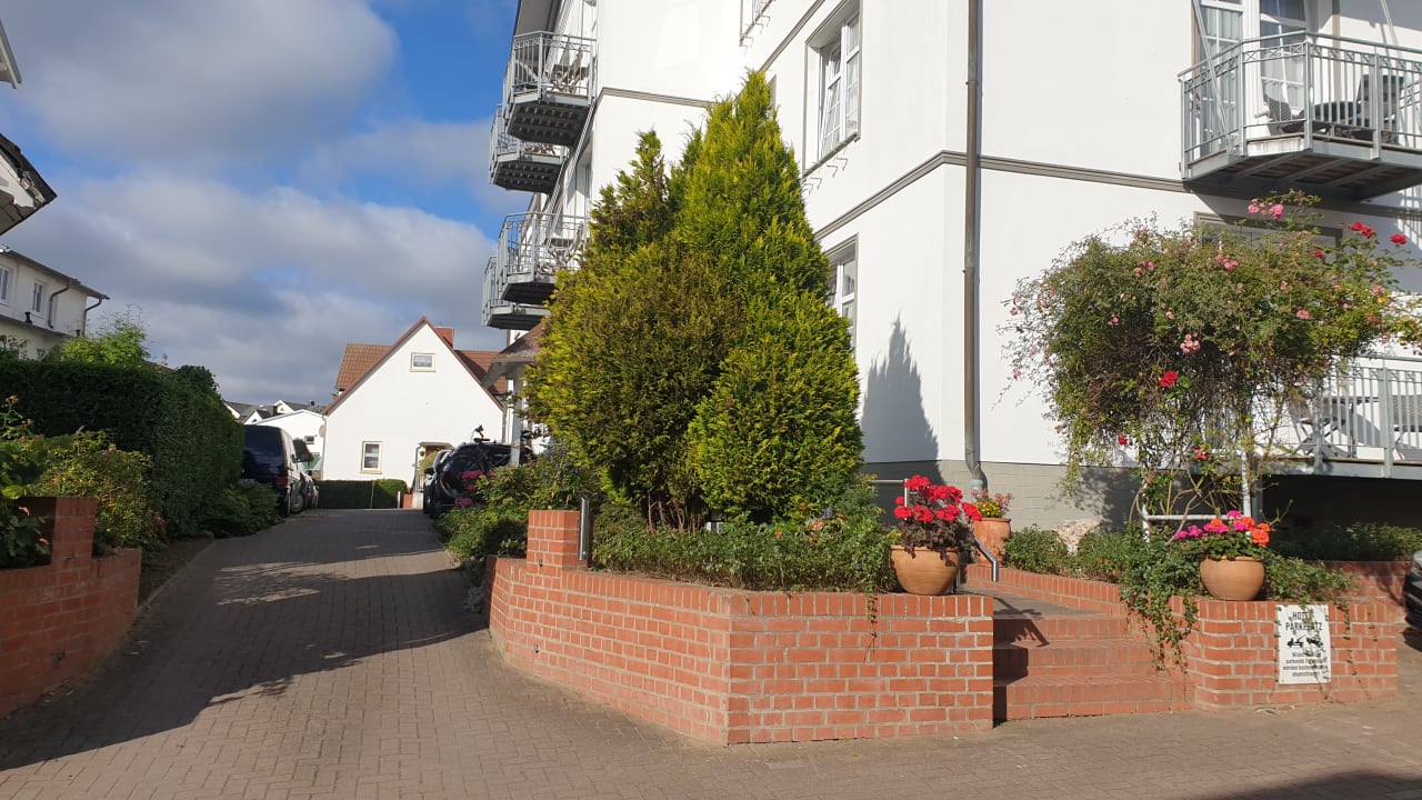 Außenansicht Hotel Stranddistel Rügen