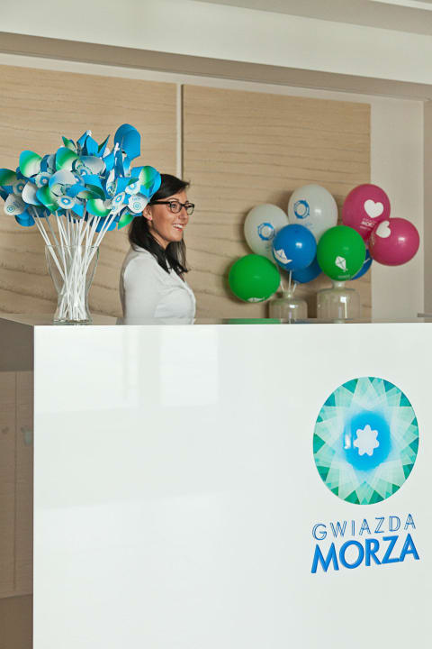 Recepcja Aparthotel Gwiazda Morza