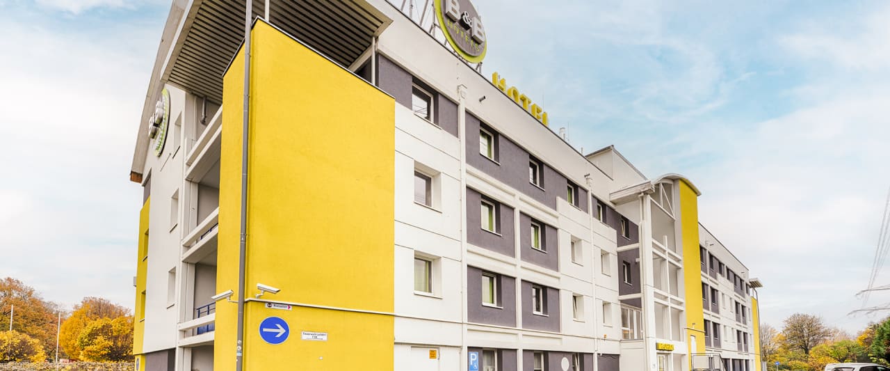 Außenansicht B&B Hotel Köln-Frechen