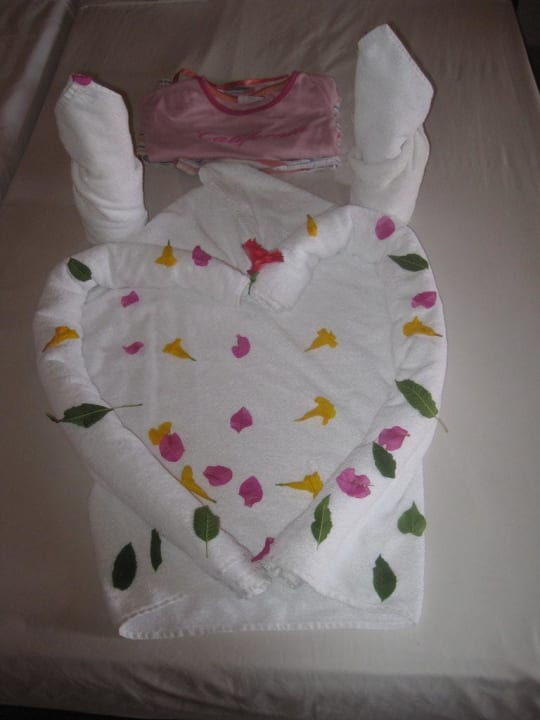 Ein Schloss aus Handtüchern Jaz Makadi Oasis Resort