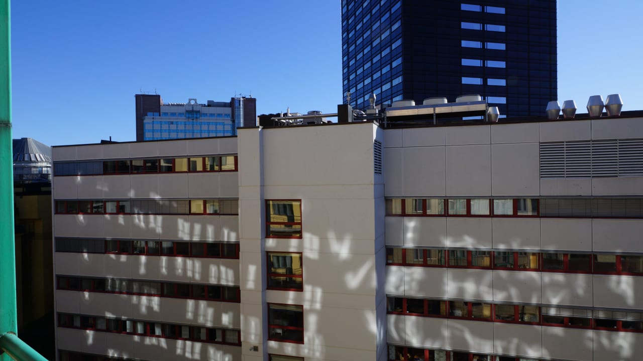 Ausblick ist nicht schön Thon Hotel Slottsparken