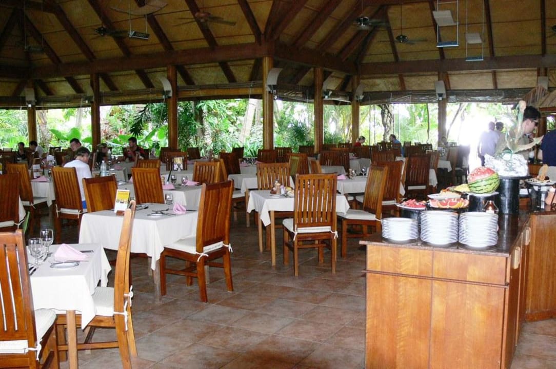 Unser Hauptrestaurant Kuramathi Maldives