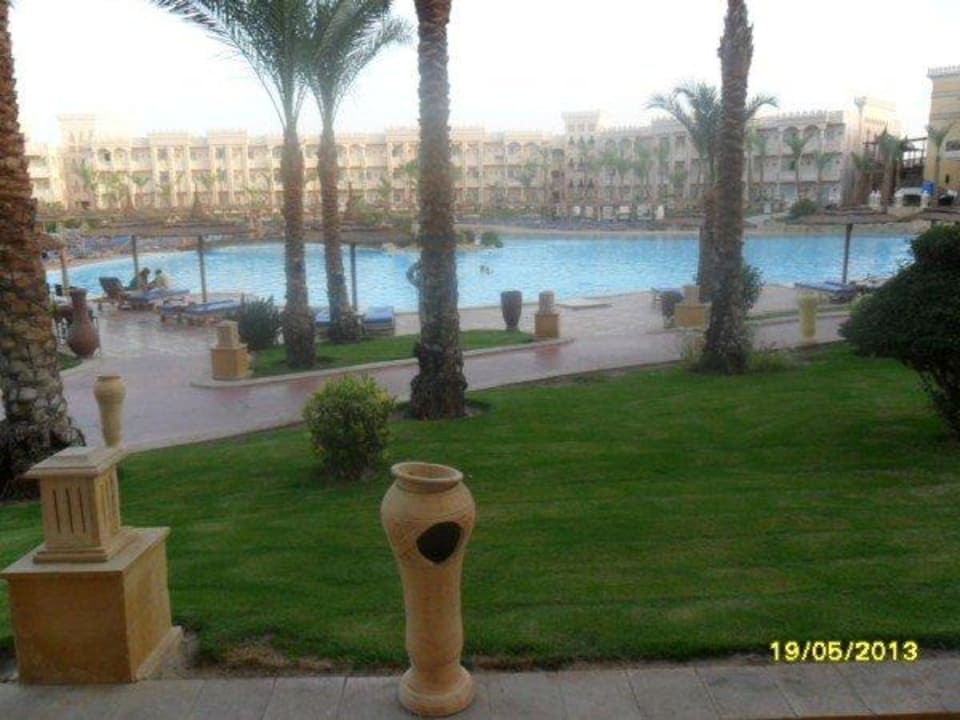 Von der Terrasse aus Pickalbatros Palace Resort