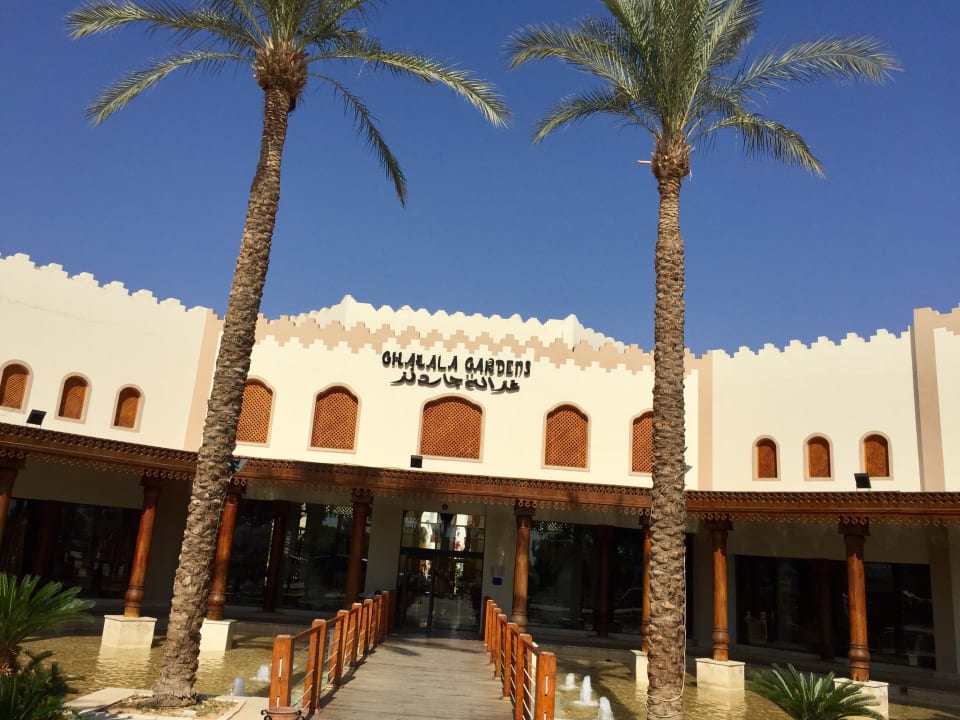 Eingangsbereich Ghazala Gardens
