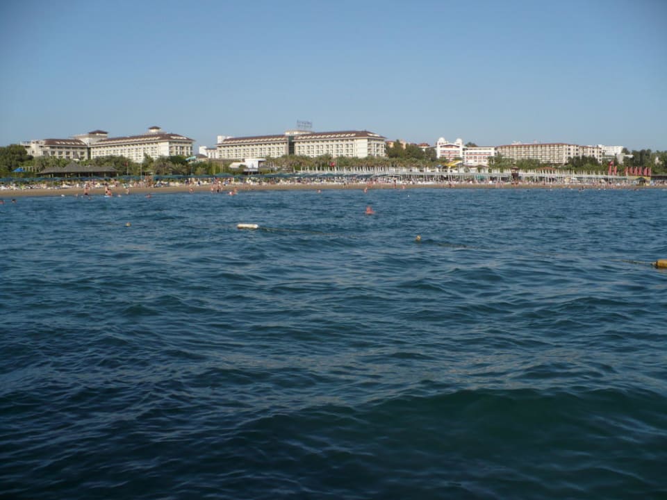 Blick aufs Hotel  Sunis Kumköy Beach Resort Hotel & Spa