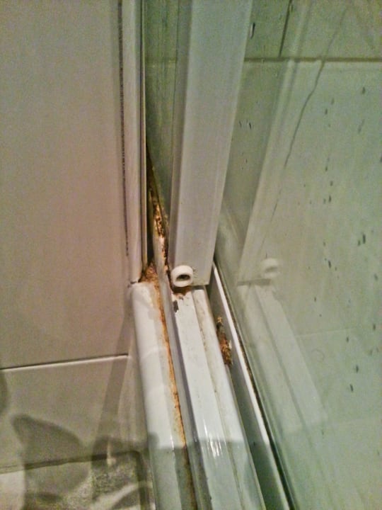 Dusche außen Hotel am Karlstor