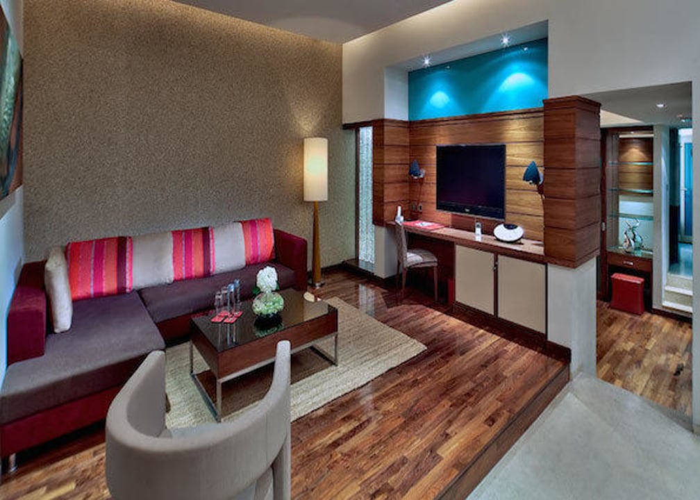 Pool Villa Living Room Meliá Desert Palm Dubai