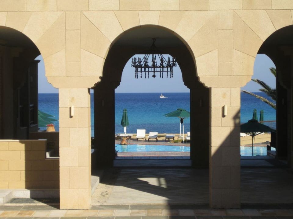 Innehof des Hotels Lindian Dream Seaside Resort