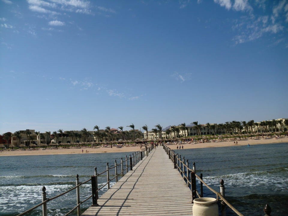Blick vom Steg Rixos Sharm El Sheikh Adults Only 18 +