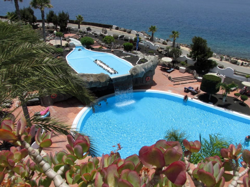 Schwimmerbecken mit Wasserfall H10 Timanfaya Palace - Adults only