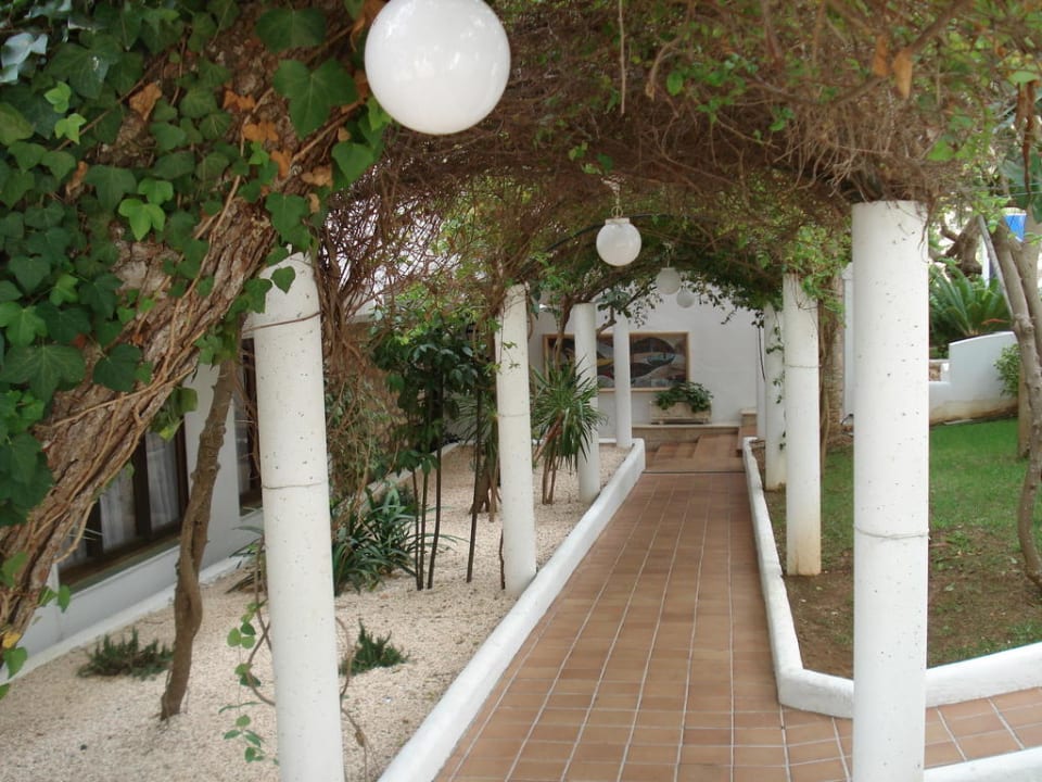 Weg zum Nebengebäude Gavimar Cala Gran Costa del Sur