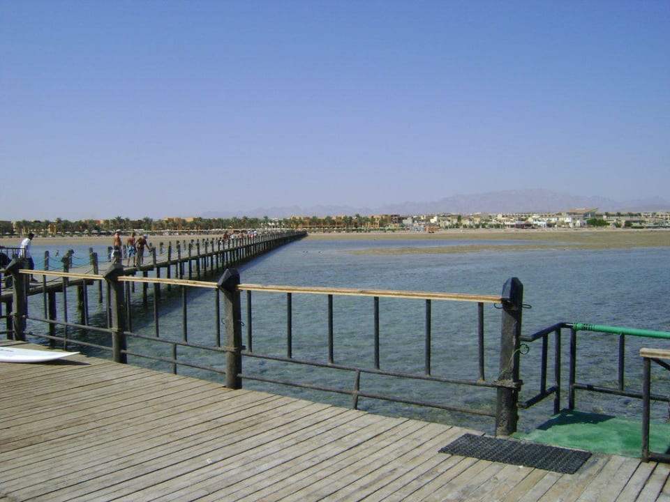 Steg vom Hotel Stella Beach Resort & Spa Makadi Bay