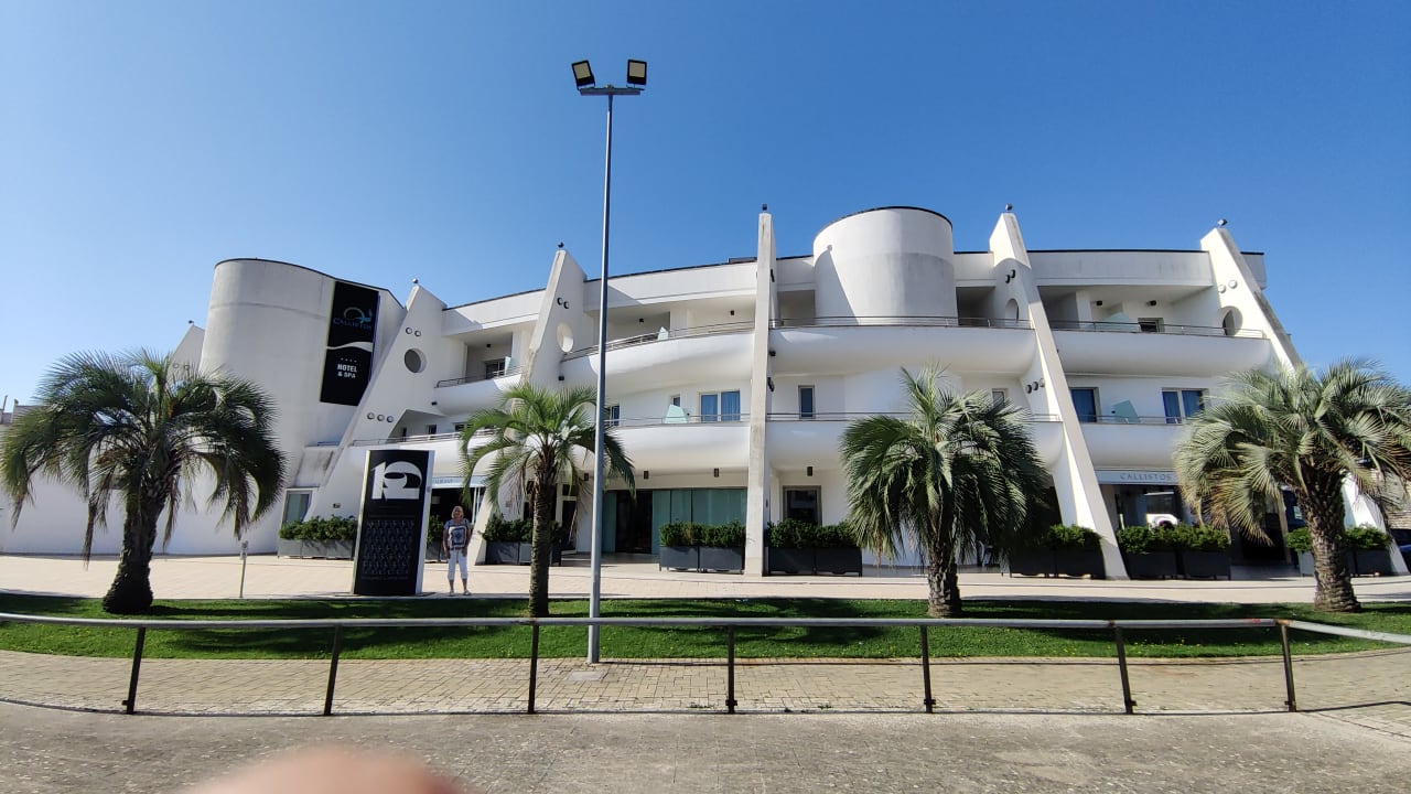 Außenansicht Hotel Callistos