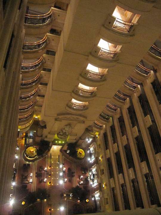 Foyer aus dem 18. Stock Hotel Majesty Plaza Shanghai