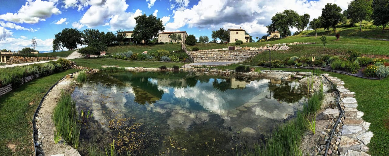 Organic lake Agriturismo Sasseta Alta