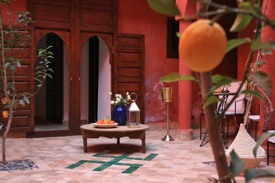 Innenhof Hotel Riad Honey