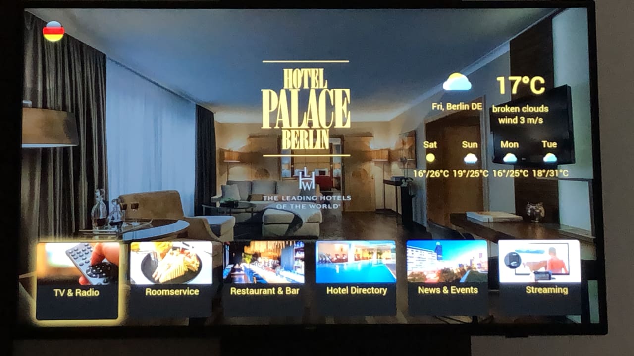 Zimmer Hotel Palace Berlin