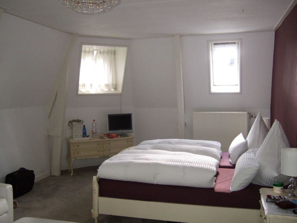 Eins der Zimmer Villa Mar