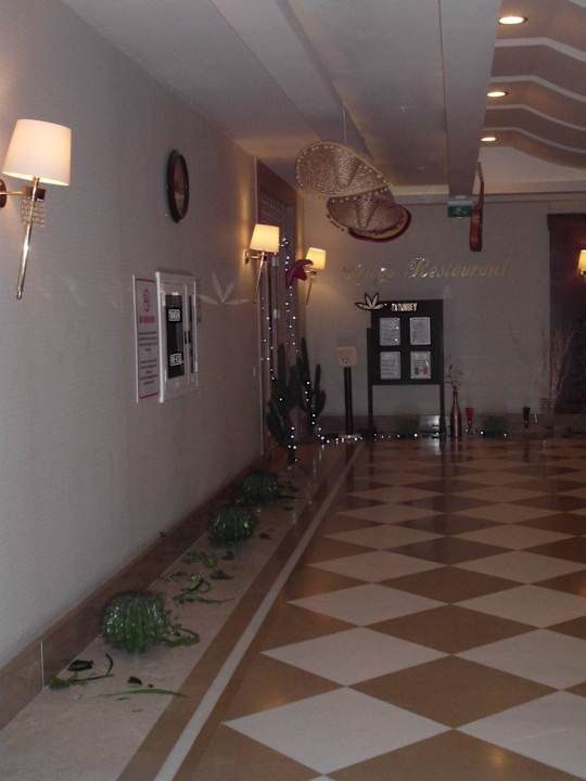 Eingang zum Restaurant Aydinbey Kings Palace & Spa