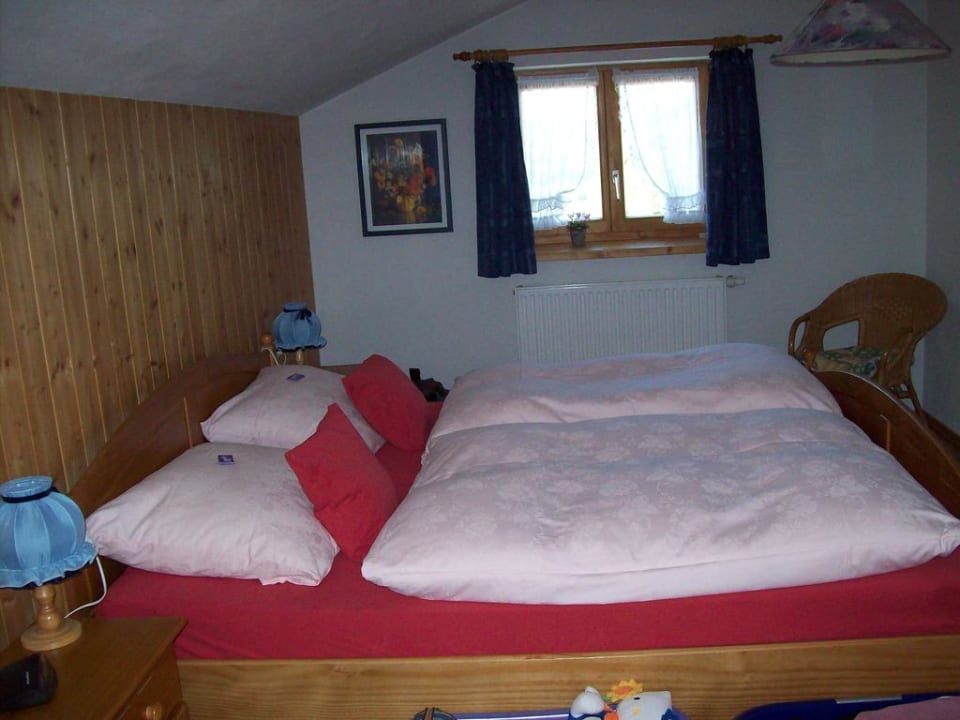 Schlafzimmer Ferienwohnung Landhaus Jörg