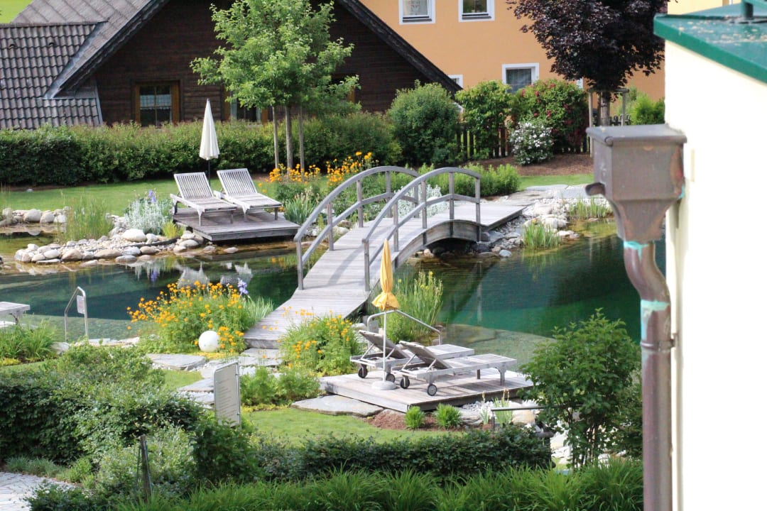 Schwimmteich Wellnesshotel Eggerwirt