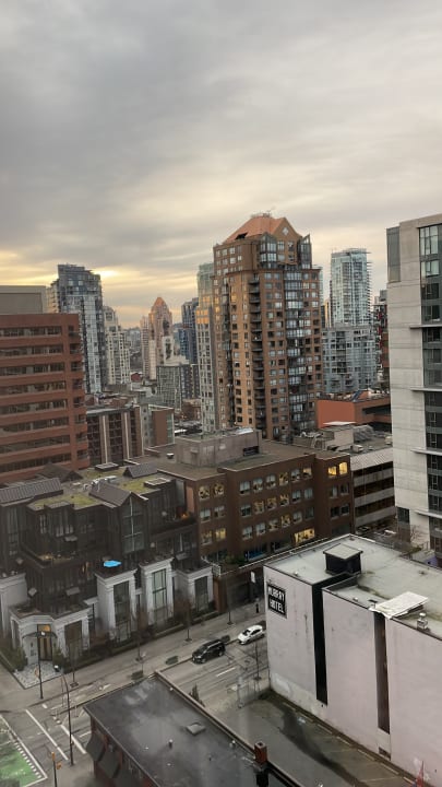 Ausblick Hotel Sheraton Vancouver Wall Center