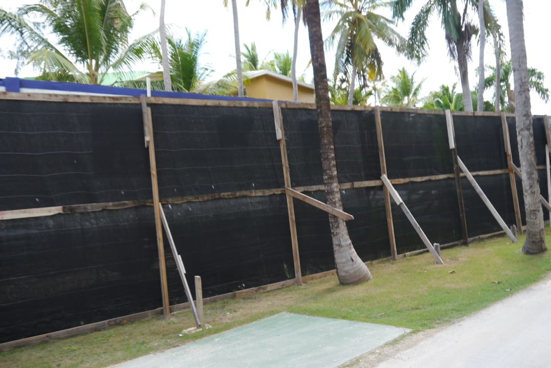 Baustelle zwischen Bavaro und Punta Cana Grand Palladium Select Bávaro Resort & Spa
