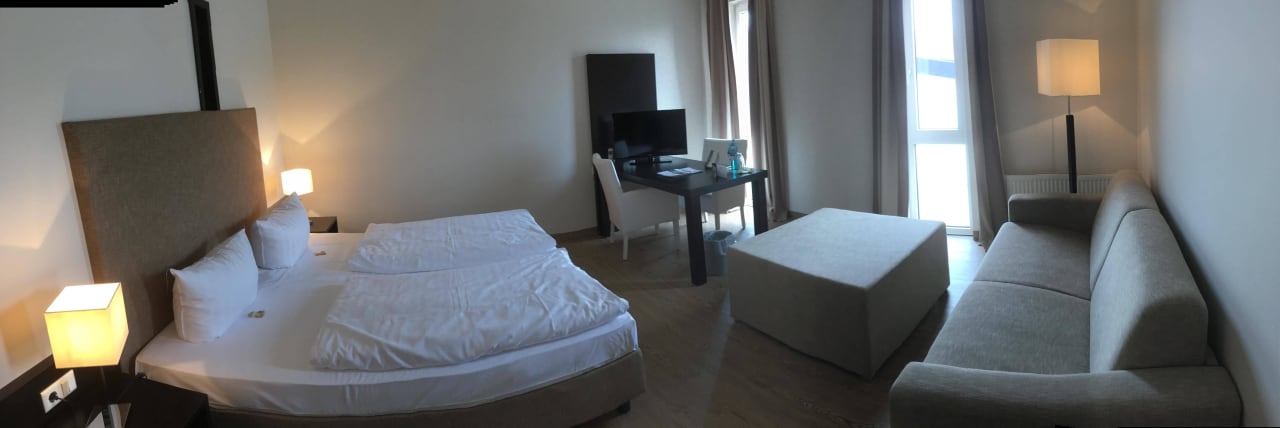 Schöne und geräumige Zimmer Friendly Cityhotel Oktopus