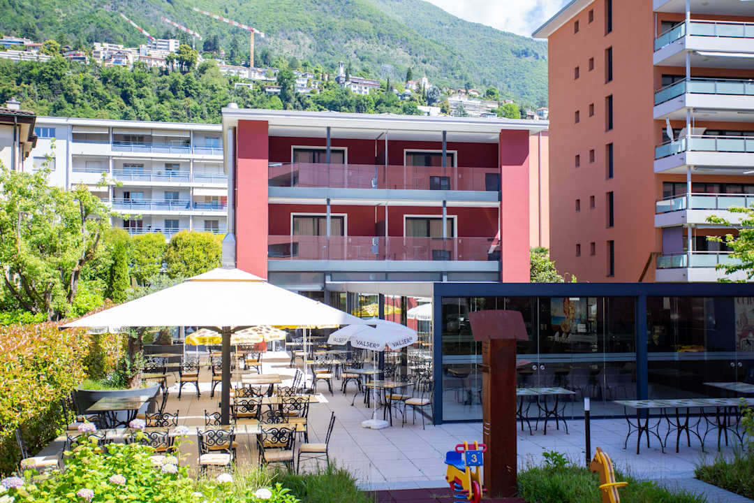 Außenansicht Hotel Bellavista Locarno