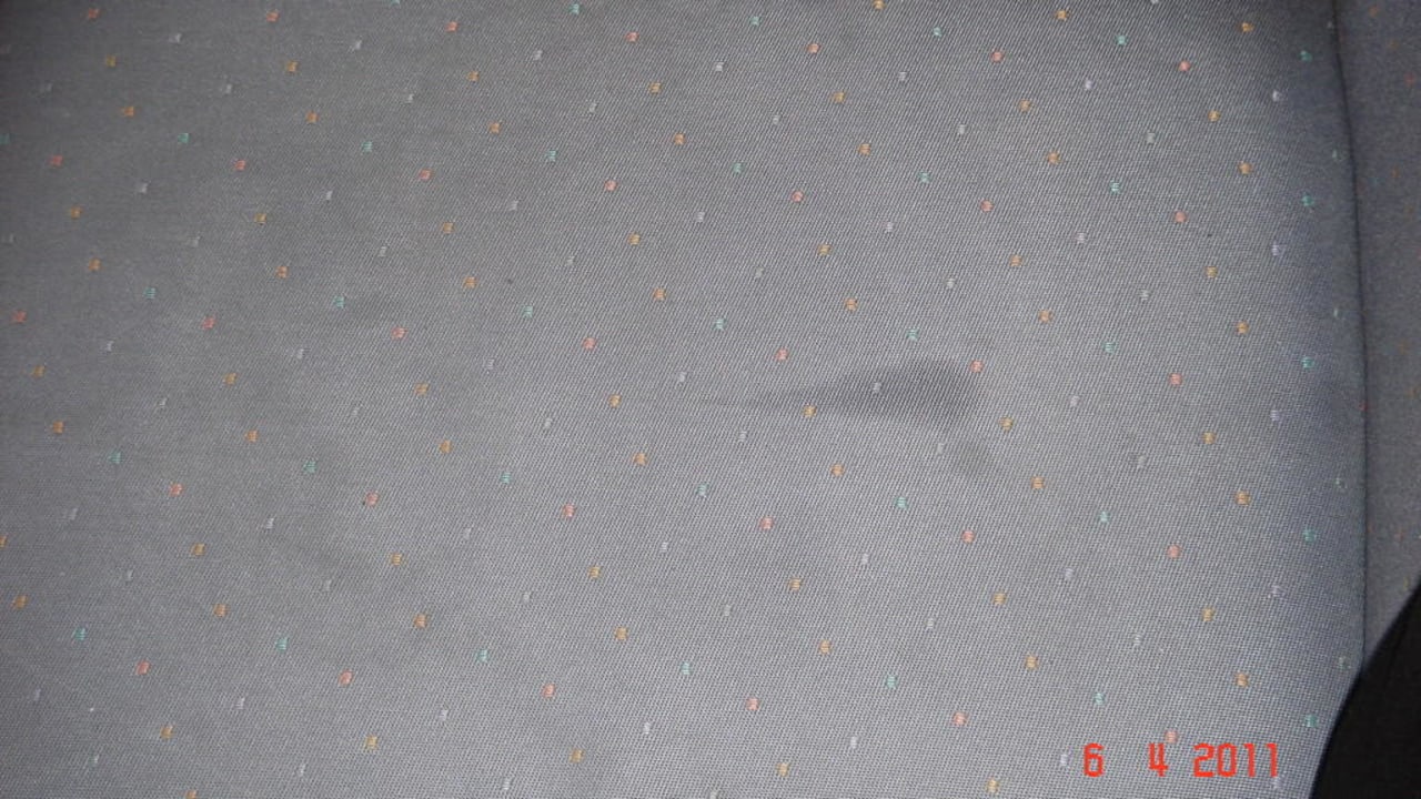 So sahen die Polster der Sessel aus Bull Escorial & Spa