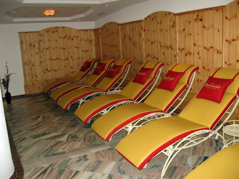 Ruhezone im Wellnessbereich Hotel Dornauhof