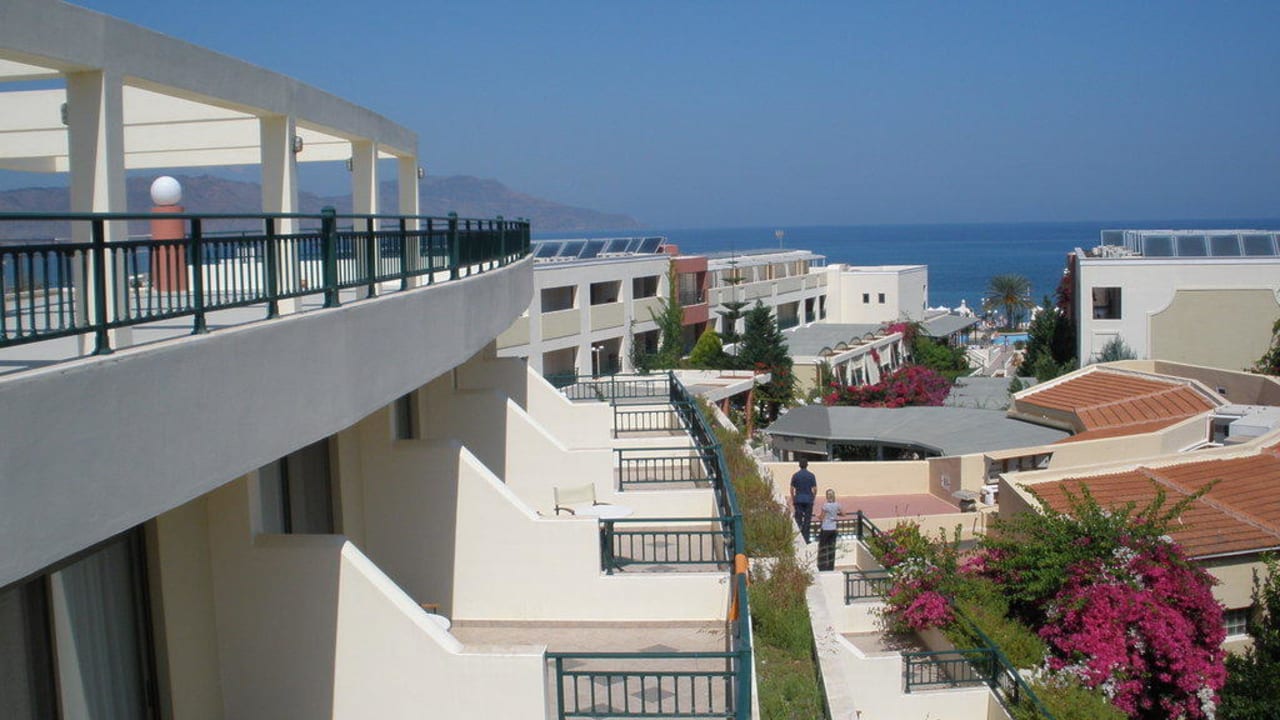 Balkon und Ausblickvariationen Hydramis Palace Beach Resort