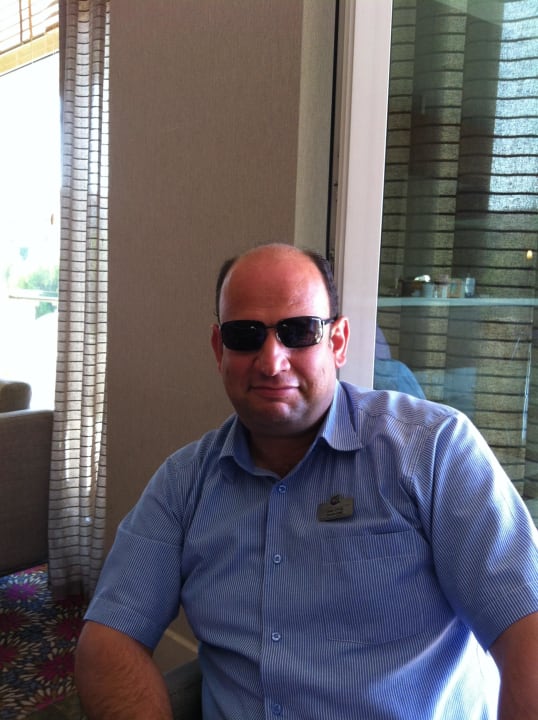 Özkan die gute Seele des Service Sunis Evren Beach Resort Hotel & Spa