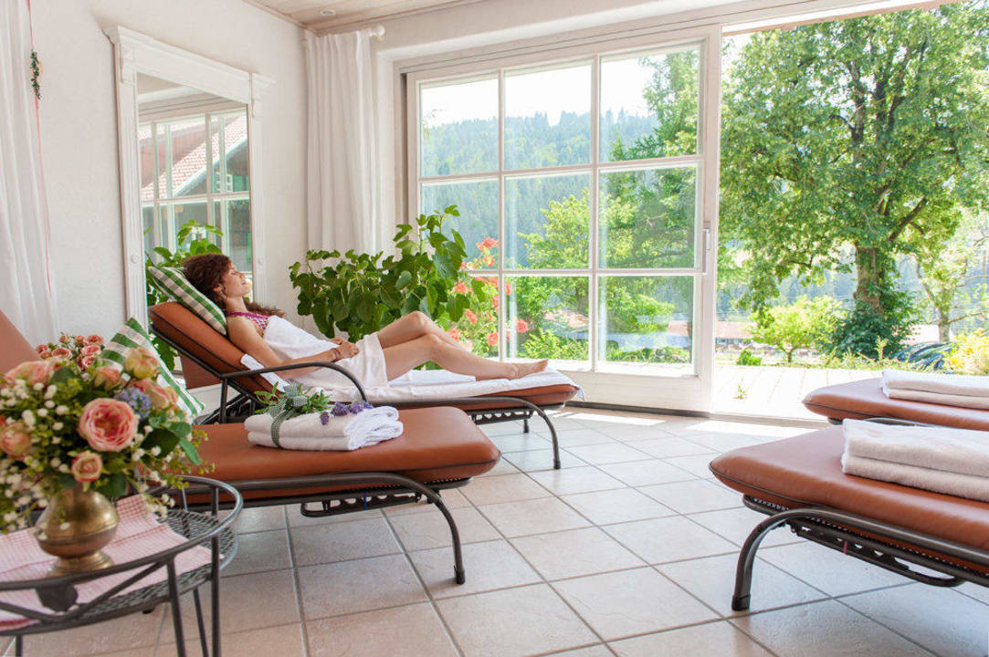 Ruheraum im Wellnessbereich Landhaus Waibelhof