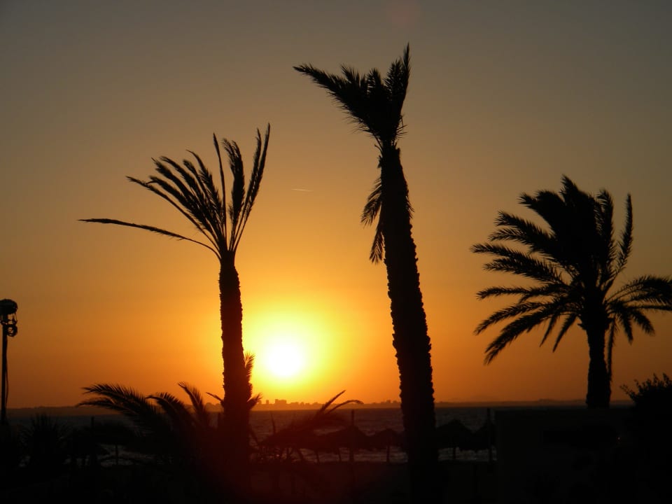 Sonnenuntergang Hotel Rosa Beach