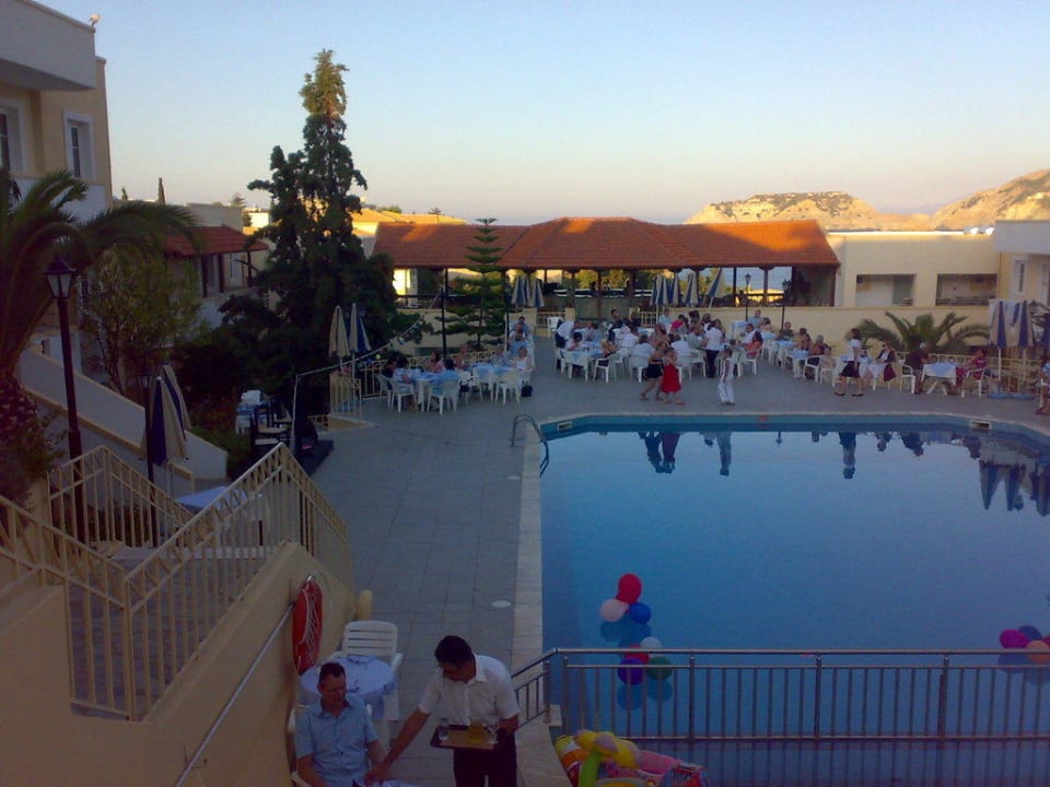 Poolausblick Hotel Alexander House
