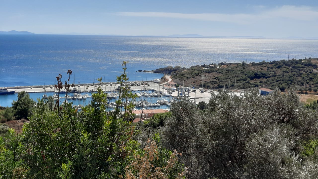 Ausblick Mykali Hotel