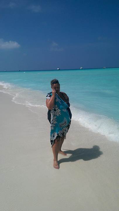 Weisser Sandstrand Meeru Maldives Resort Island