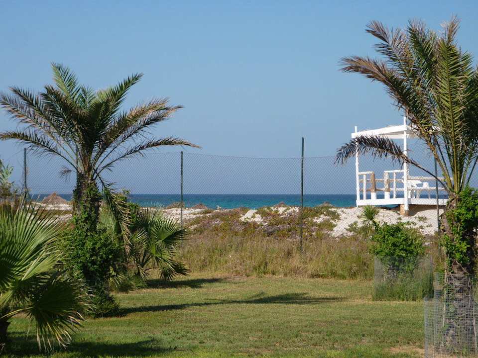 Zur Strandseite hin Mahdia Beach & Aquapark