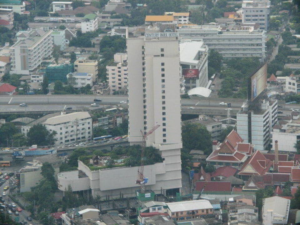 Fotografiert Vom Baiyoke Hotel Century Park Bangkok