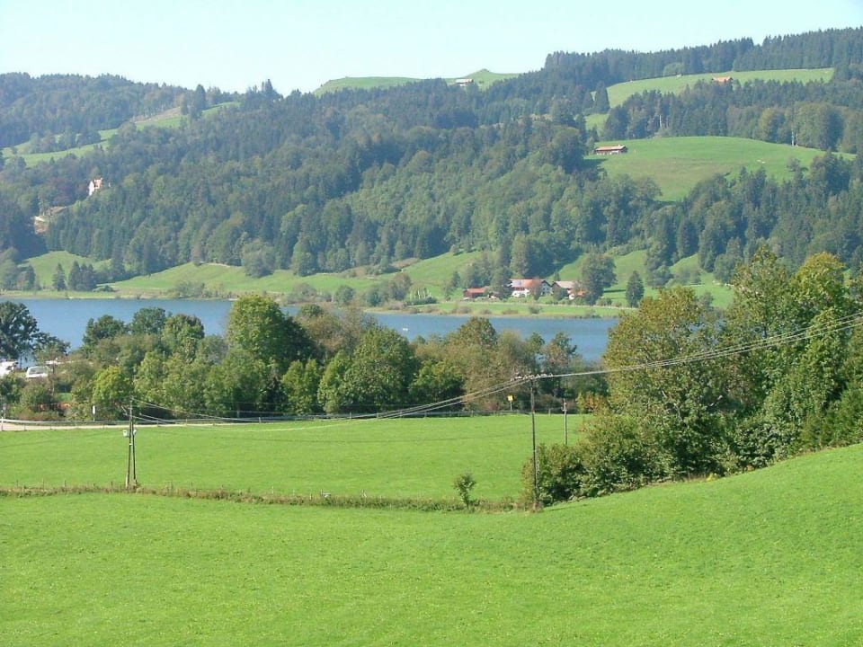Blick aus dem Zimmerfenster Rothenfels Panorama Hotel