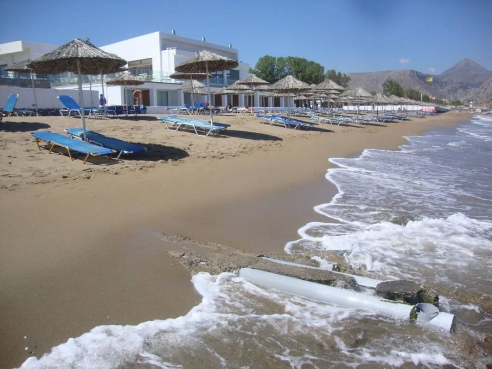 Der Hotelstrand Civitel Creta Beach