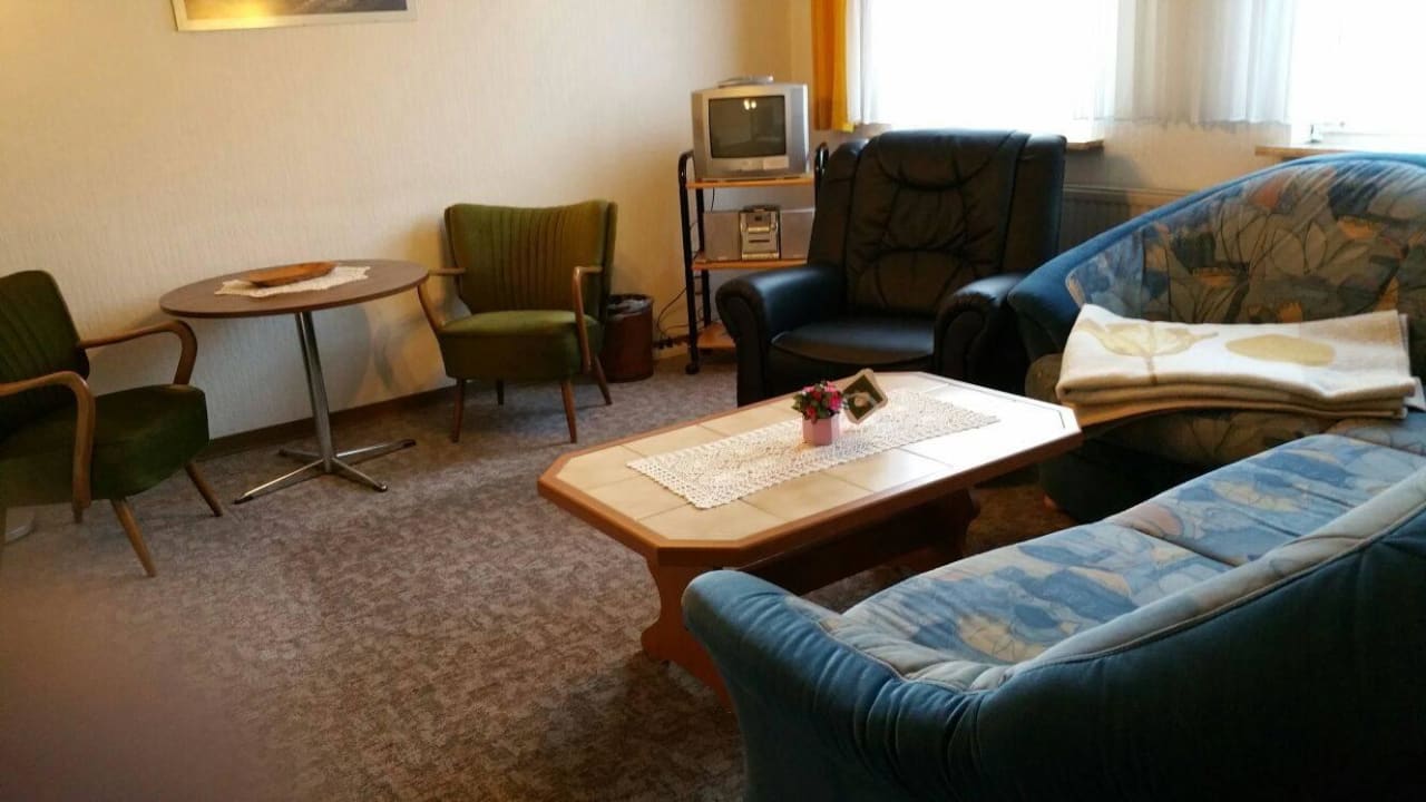 Wohnzimmer Hotel Pension Zur Schanze