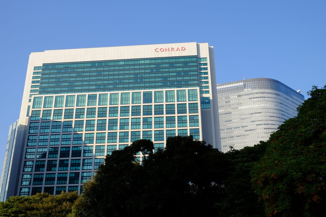 Außenansicht Conrad Tokyo