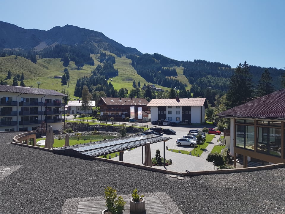 Ausblick Panoramahotel Oberjoch